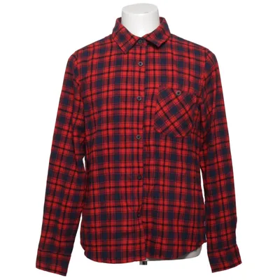 Flanellen overhemd (Rood, Blauw) van Trekmates Katoen, Polyester