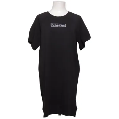 Robe (Noir) de Calvin Klein Sleepwear Coton, Élasthane