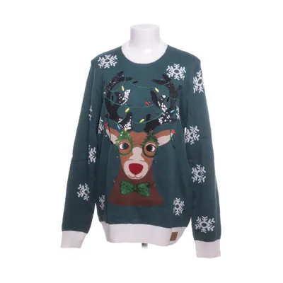 Kersttrui (Petrol, Meerkleurig) van Silly Santa Acryl