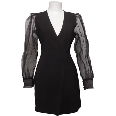 Jurk (Organza Sleeve Mini Dress) van Tina Maria x NA-KD Elastaan, Polyester
