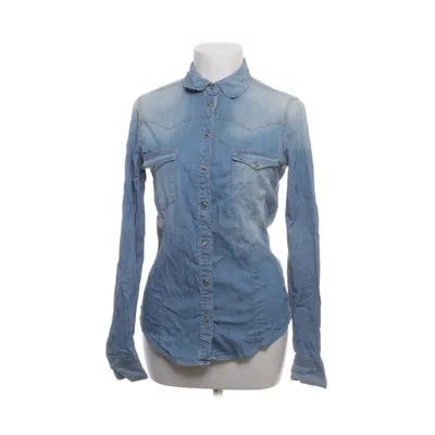 Jeansskjorta (Blå) från Zara Basic Z1975 Denim Bomull, Elastan