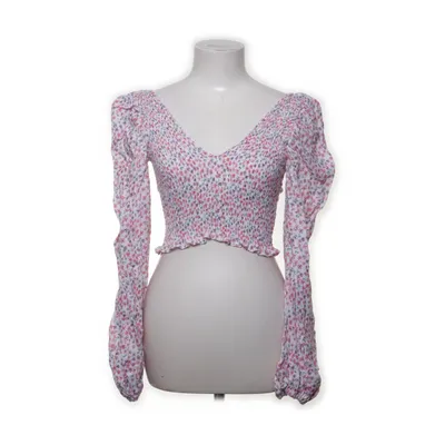 Crop Top (Mehrfarbig) von The Muse Club Leinen