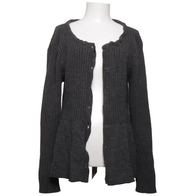 Cardigan (Grijs) van Olars Ulla Acryl, Alpacawol, Merinowol