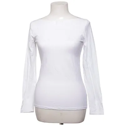 Långärmad t-shirt (Vit) från Ideal Bomull, Elastan