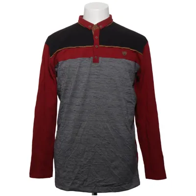 Chemise (Gris, Rouge, Noir) de Leif Nelson Coton, Élasthane