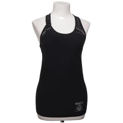 Sport tanktop (Zwart) van Blacc Yoga Elastaan, Polyamide