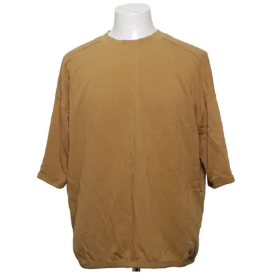 T-shirt (Beige) from H&M Man Polyester, Cotton, Elastane