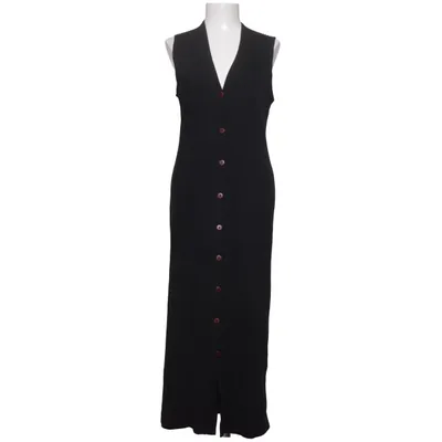 Maxi jurk (Zwart) van Ebba Jensen Katoen, Polyester