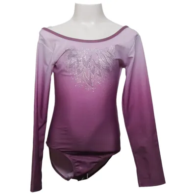 Gymnastikdragt (Lilla) Elastan, Polyester