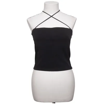 Crop top (Svart) från Pigalle Bomull, Elastan