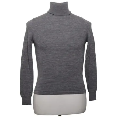 Pul à col roulé (Gris) de Bottega Laine de mouton