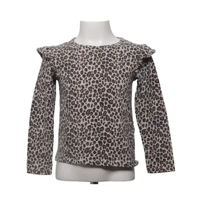 Long sleeve T-shirt (Beige, Brown, Black) from Lindex Kids Cotton, Elastane