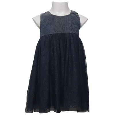Dress (Blue) from Name It Minimize Metallic fiber, Polyamide, Polyester