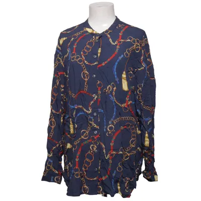 Bluse (Blå, Flerfarvet) fra Brax Viscose