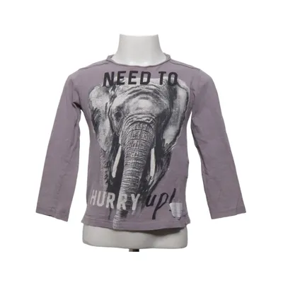 Langærmet t-shirt (Grå) fra Zara Boys Collection Bomuld