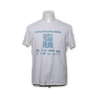 T-shirt (Wit, Blauw) van Elevate