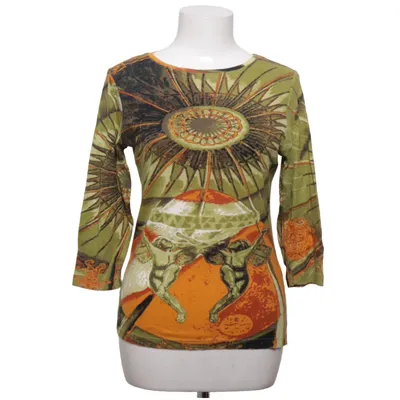 Långärmad t-shirt (Grön, Orange, Flerfärgad) från Public Desire Bomull