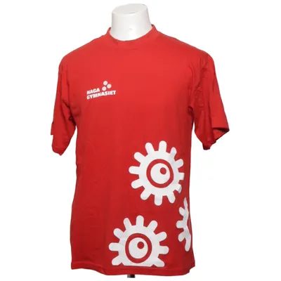 T-shirt (Rød, Hvid) fra Graphix Bomuld