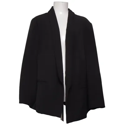 Blazer (Noir) de Ellos Plus Collection Élasthane, Polyester