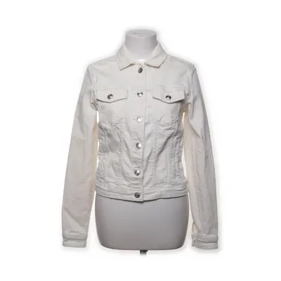 Spijkerjas (Wit) van ONLY Blue Denim Katoen