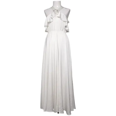 Maxi jurk (Wit)