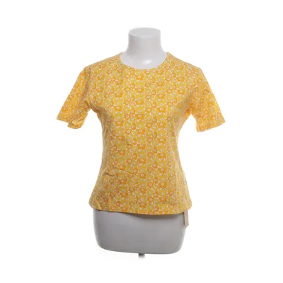 T-shirt (Geel, Wit) van Mika Piirainen Marimekko Katoen, Elastaan