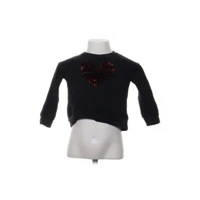 Collegetröja (Svart, Flerfärgad) från Zara Girls Bomull, Elastan, Polyester