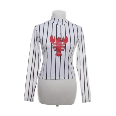 Turtleneck (White, Multicolored) from Lazy Oaf Cotton, Elastane