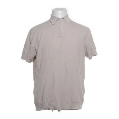 Poloshirt (Beige) van These Glory Days Organisch katoen, Zijde