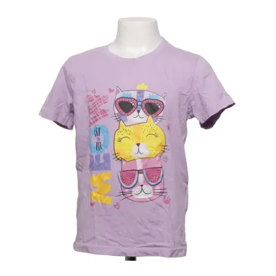 T-shirt (Purple, Multicolored) from ZigZag Cotton
