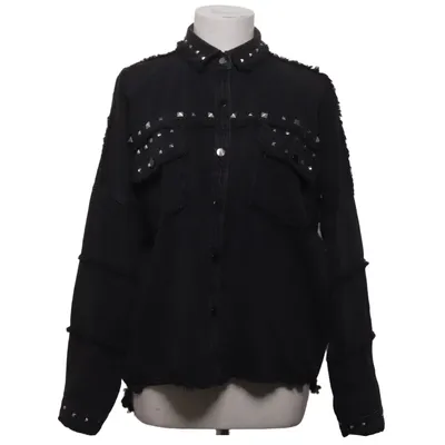 Denim jacket (Gray) from Zara Woman Cotton