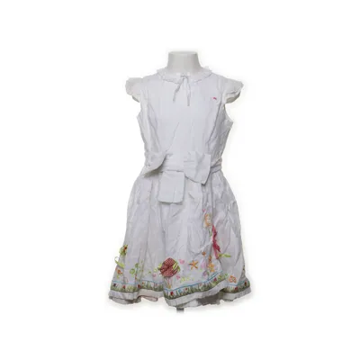 Klänning (Vit, Flerfärgad) från Oilily Linne