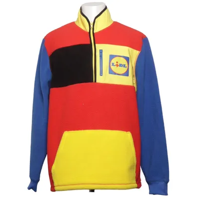 Fleece sweater (Red, Blue, Yellow) from Lidl Polyester