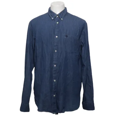 Denim blouse (Blauw) van Selected Homme Organisch katoen