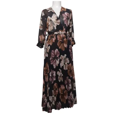 Långklänning (Svart, Flerfärgad) från J & D Fashion Elastan, Polyester, Viskos