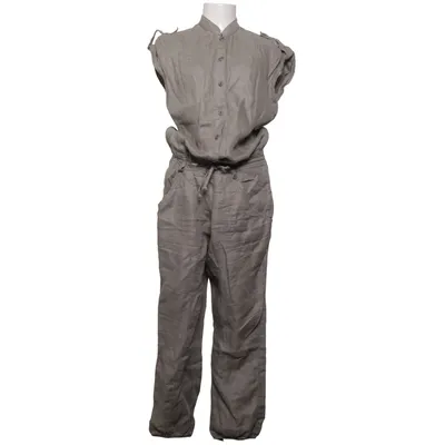 Jumpsuit (Grau) von Summum Woman Baumwolle, Leinen