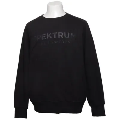 Sweatshirt (Zwart) van Spektrum Katoen, Polyester