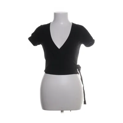 Wrap top (Black) from Brandy Melville