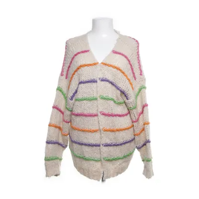 Cardigan (Beige, Flerfarvet) fra Black Colour Akryl, Mohair, Uld, Polyamid