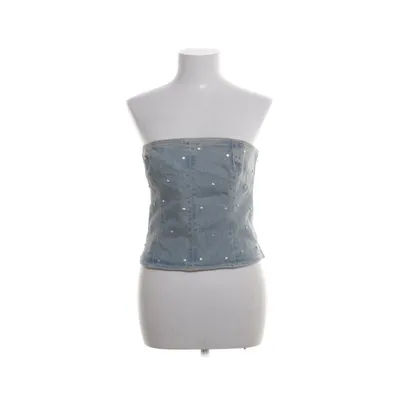 Tube top (Blauw) van Zara