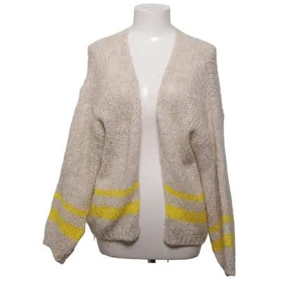 Cardigan (Beige, Geel) van Selected Touch Acryl, Mohair, Polyamide, Wol
