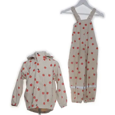 Regnställ (Beige, Röd, Flerfärgad) från Kuling Polyuretan, Återvunnen polyester