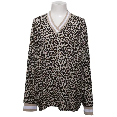 Blouse (Beige, Noir, Blanc) de Zwillingsherz Élasthane, Viscose