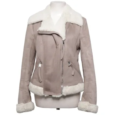 Shearling Jacke (Beige, Weiß) von Orsay Polyester