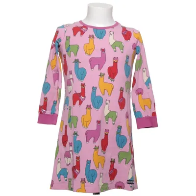 Robe (Rose, Multicolore) de Villervalla Élasthane, Coton biologique