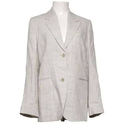 Blazer (Grau) von Totême Leinen, Polyamid, Viskose, Wolle