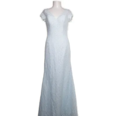 Aftenkjole (Blå) fra By Kris of Norway Polyester