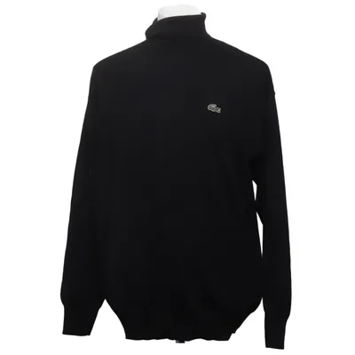 Turtleneck (Black) from Lacoste Wool