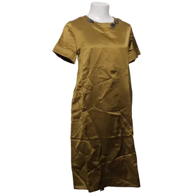 Jurk (Geel) van 'S MaxMara Linnen, Viscose