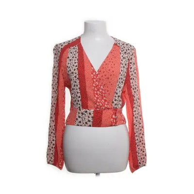 Blouse (Oranje, Rood, Meerkleurig) van H&M Trend Viscose